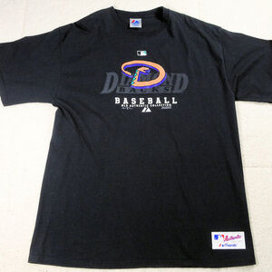 MLB Arizona Diamondbacks Majestic Black Tee XLarge